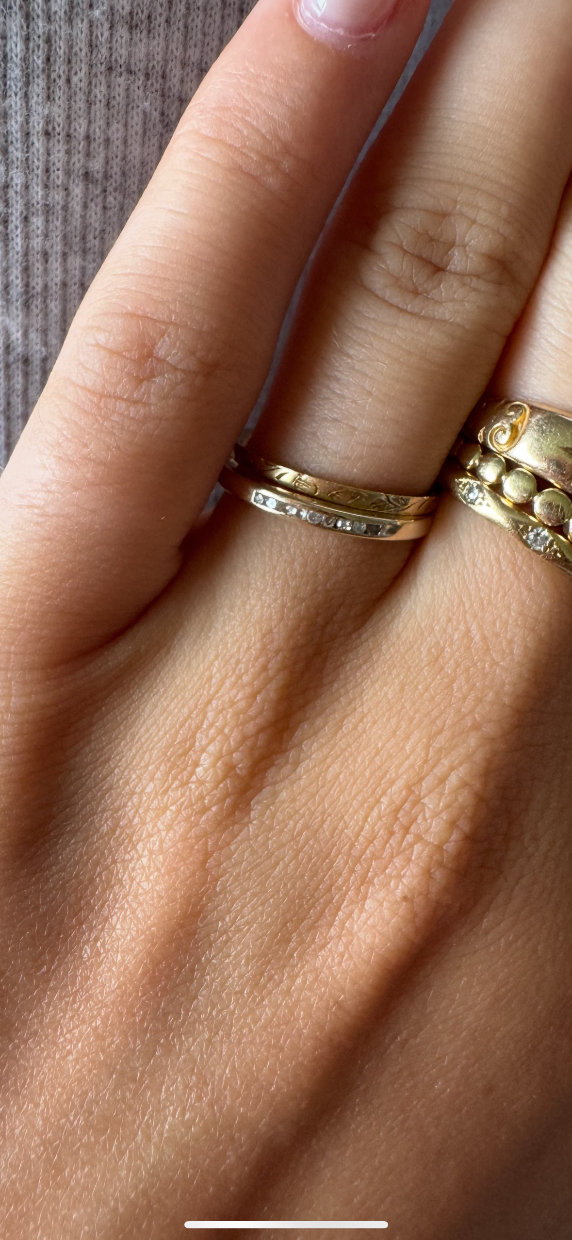 Toller viktorianischer 18kt Gold Ring