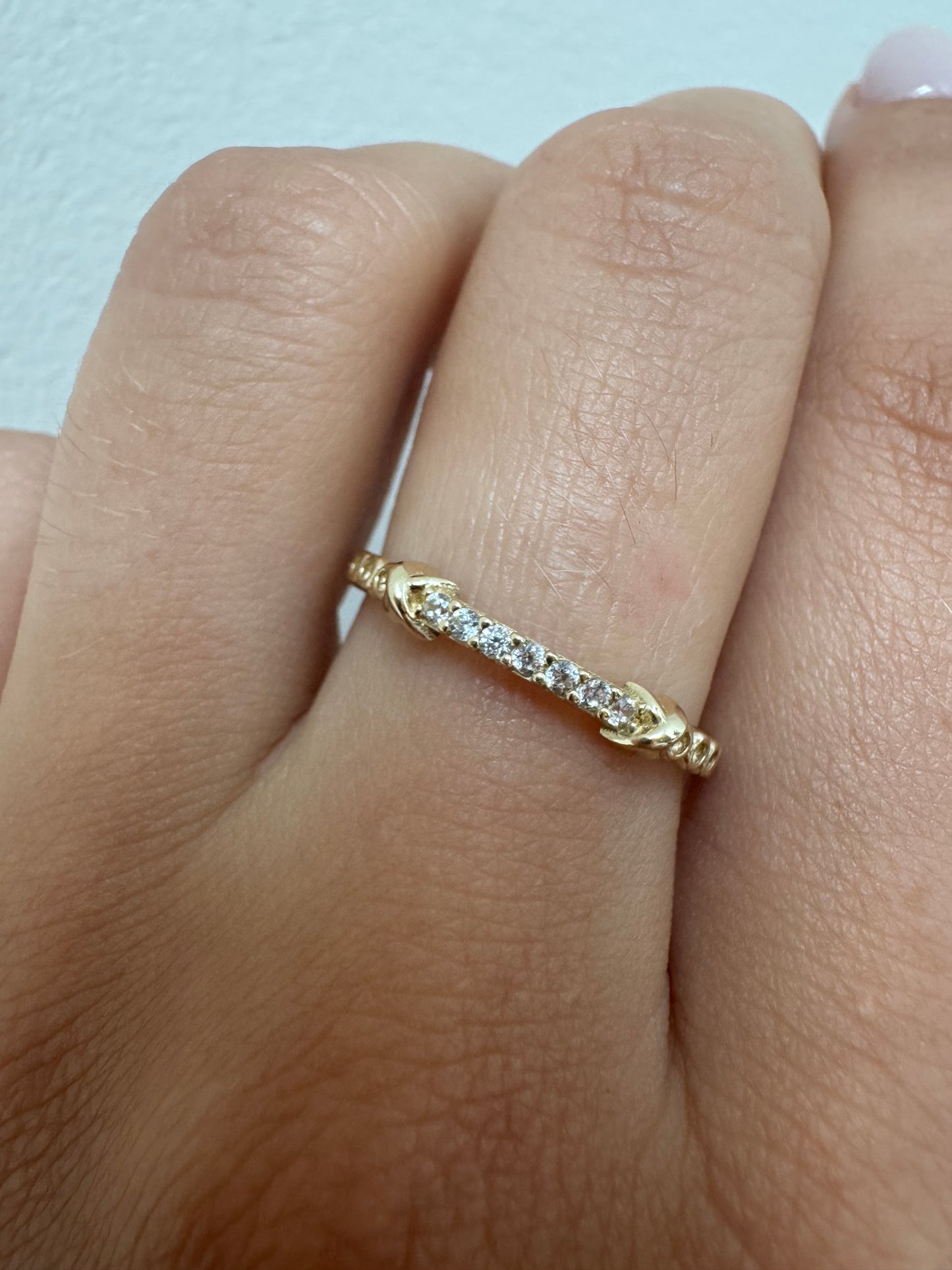14kt Gold Ring perfekt zum kombinieren