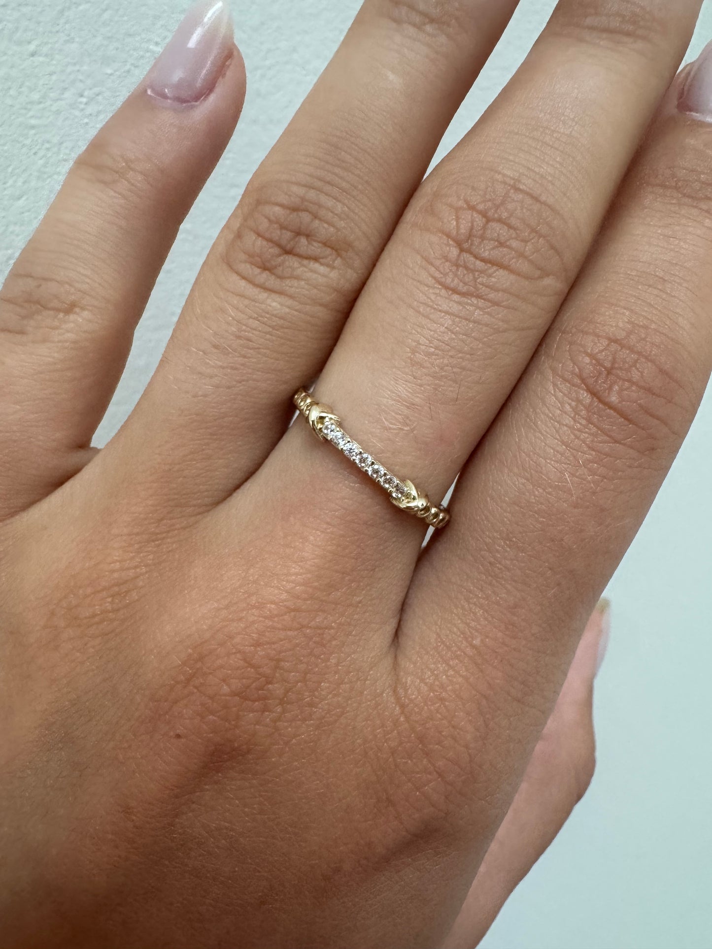 14kt Gold Ring perfekt zum kombinieren